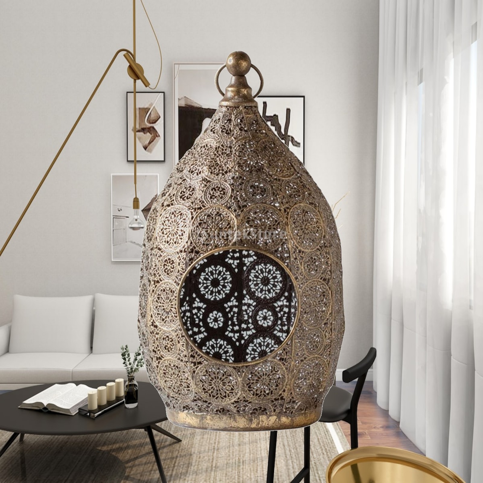 Candle Holder Decor - Lampion na świece w kształcie jajka
