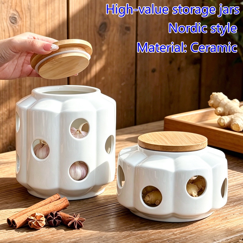 Nowa nordycka ceramiczna słoik – Candle Holder Decor recenzja i cena