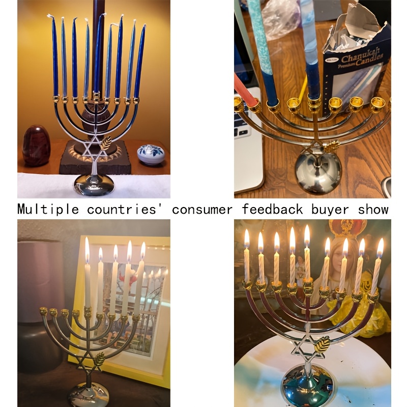 Świecznik Chanukah 9-ramienny  – Candle Holder Decor recenzja i cena