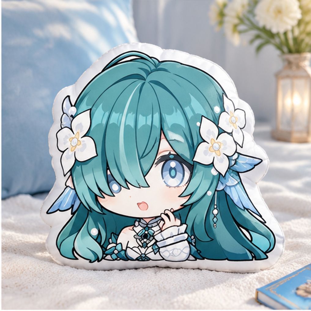 Gra Genshin Impact, urocza, w  – Throw Pillow recenzja i cena
