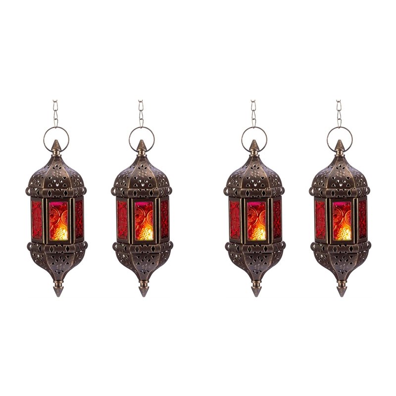AB34 – zestaw 4 sztuk, dekorac – Candle Holder Decor recenzja i cena