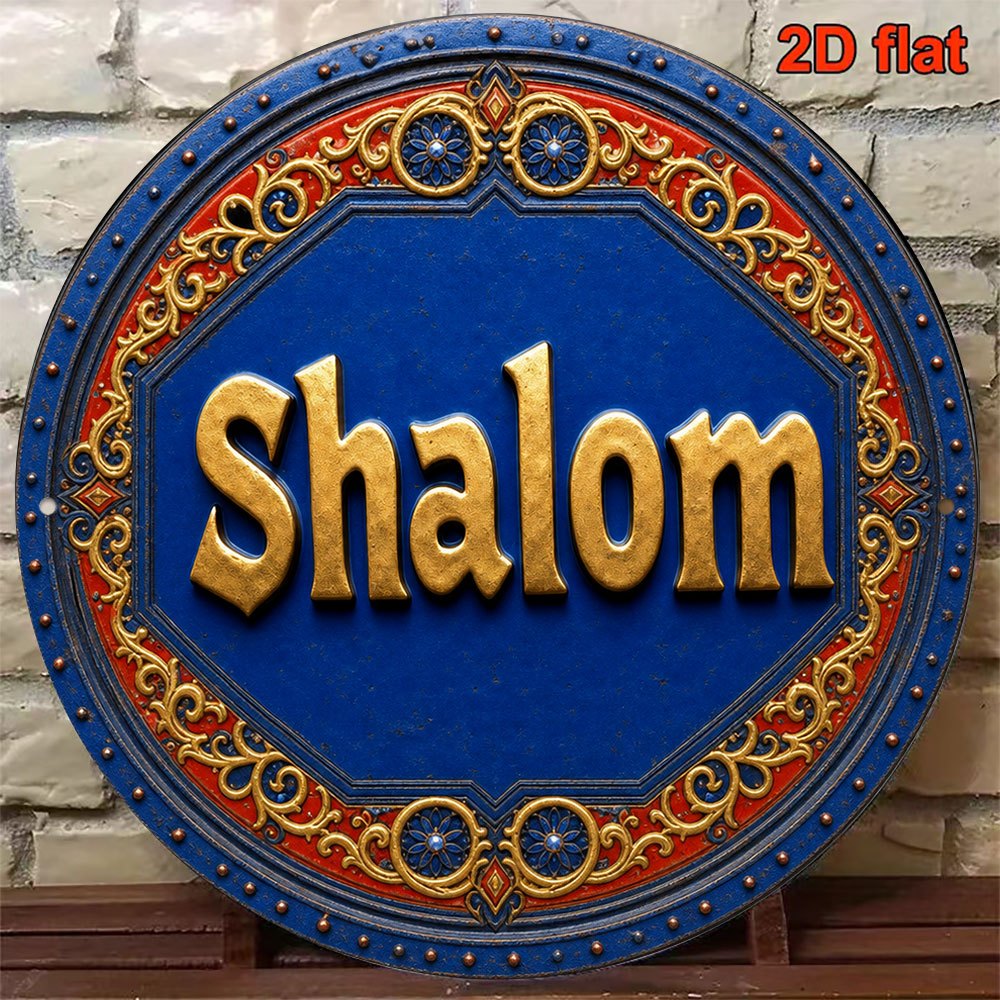 CIFBUY Retro Aluminiowy Znak Ś – Wall Art recenzja i cena
