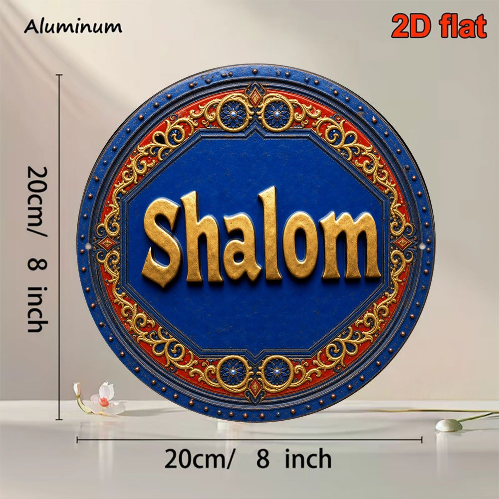 CIFBUY Retro Aluminiowy Znak Ś – Wall Art recenzja i cena