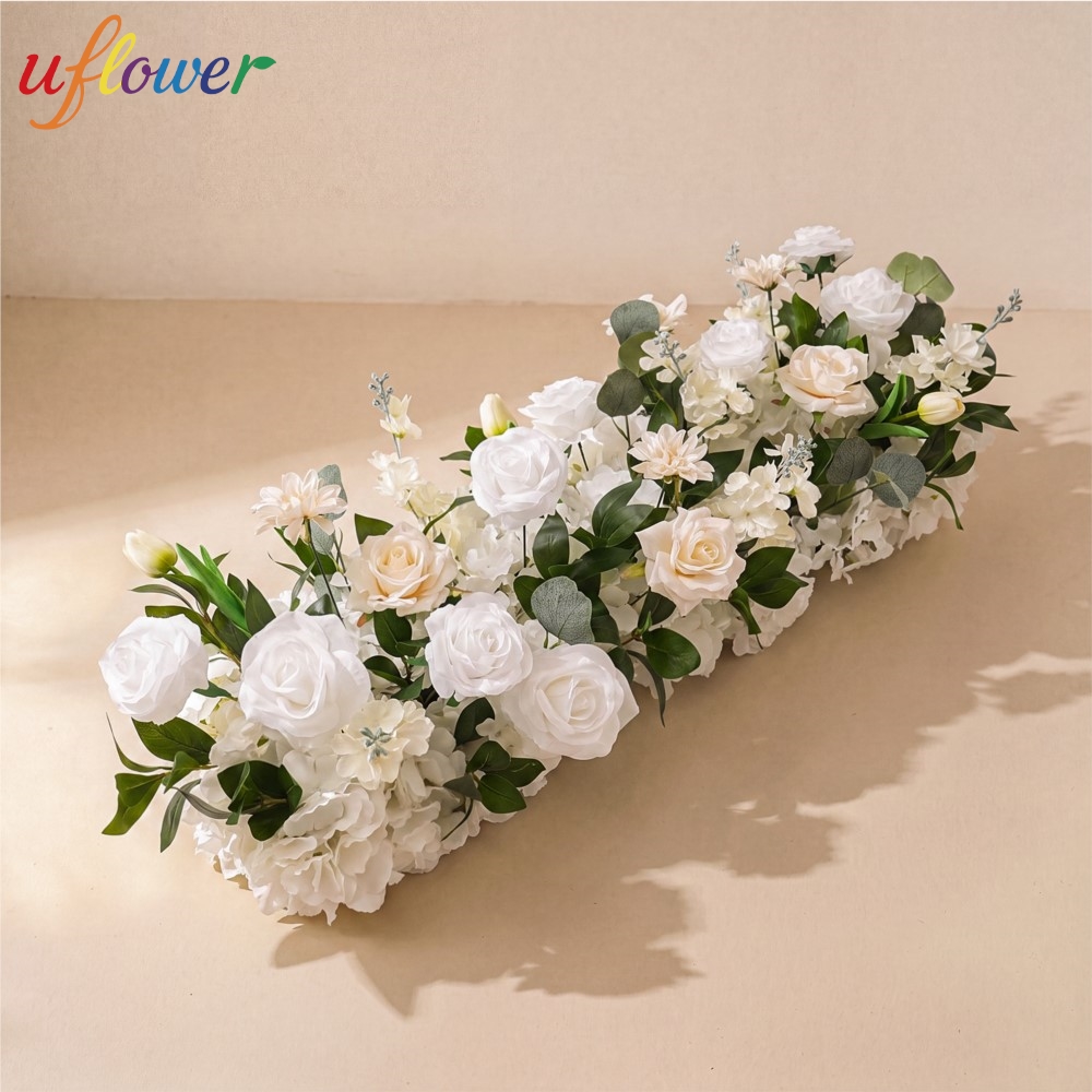 Uflower Róża Zielona Girlanda  – Table Runner recenzja i cena