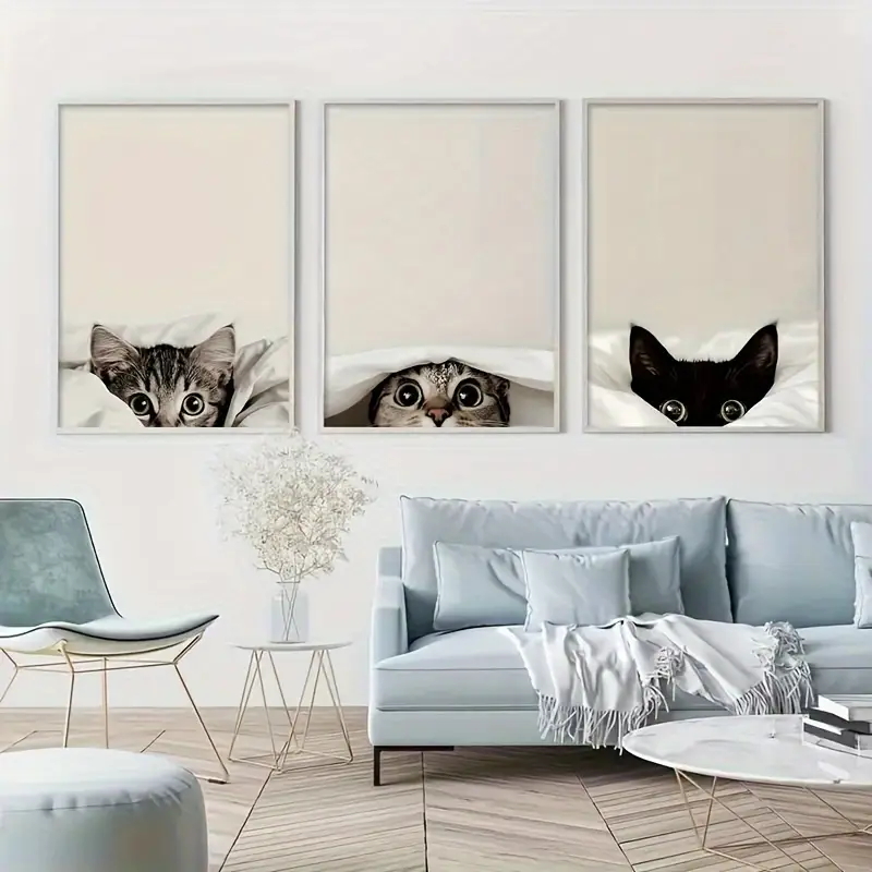 3-częściowy zestaw obrazów na  – Abstract Canvas Set recenzja i cena
