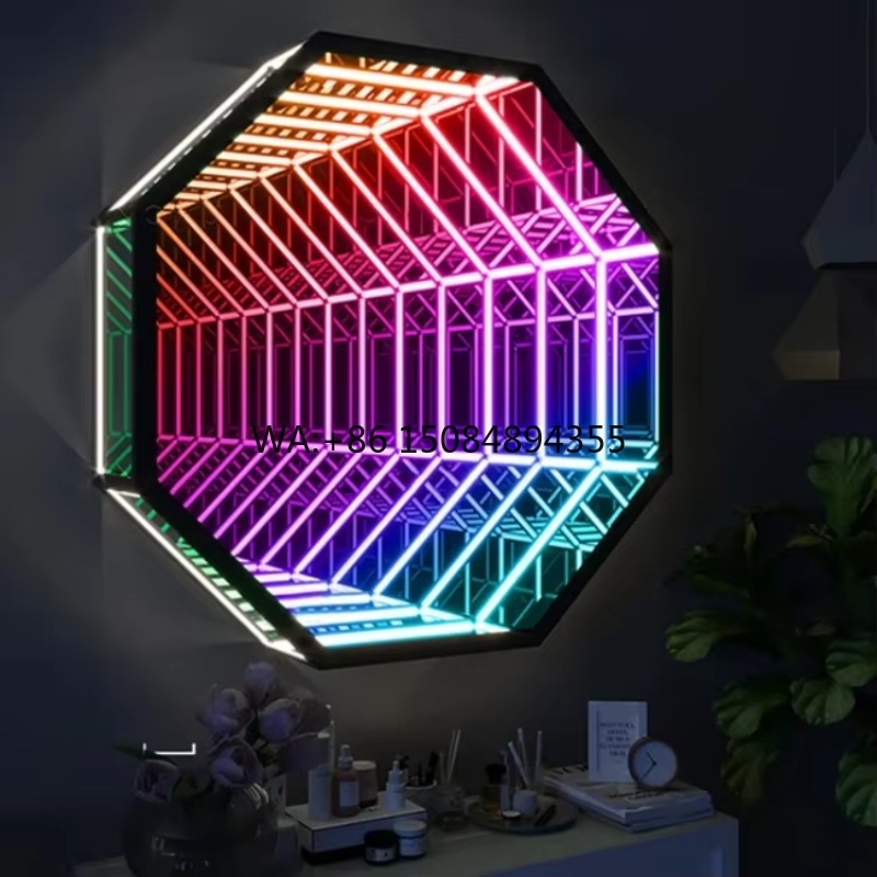 Ośmiokątne lustro nieskończono – Decorative Mirror recenzja i cena